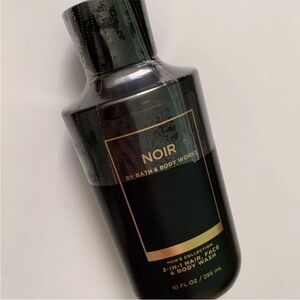 NOIR 3-in-1 Hair Face Bath Body Work Wash Cardamom Vanilla Musk Shower Gel BBW